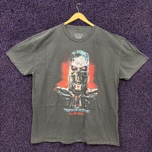 The Terminator Ill Be Back Endo-Skeleton T-1000 T-Shirt 2XL